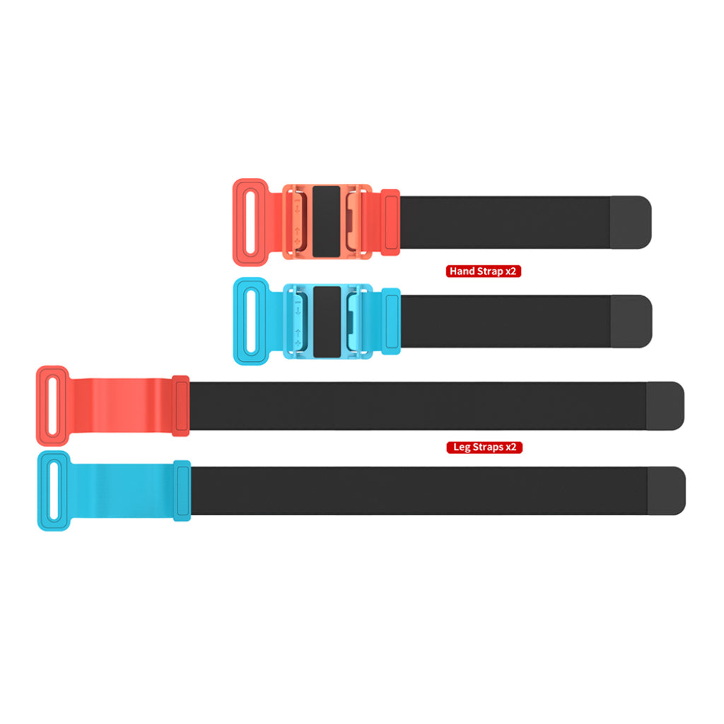 Dobe NS2 Hand and Leg Strap Blue/Orange (TNS-3180B Blue Orange)