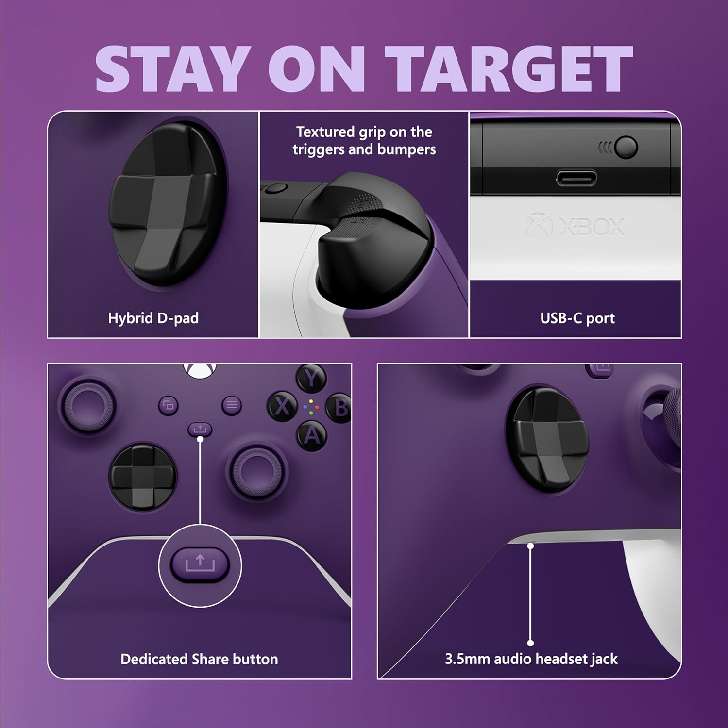 XBOX Wireless Controller - Astral Purple