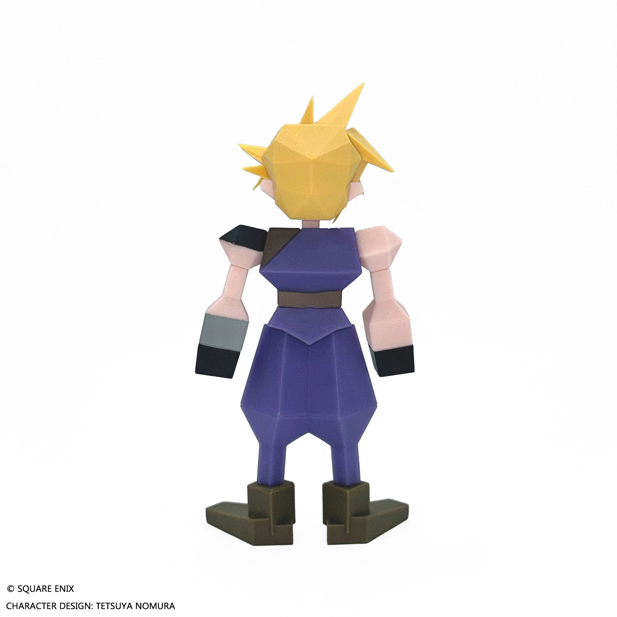 Final Fantasy VII Polygon Soft Vinyl Figure - Cloud Strife