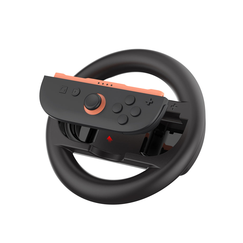 Dobe NS2 Controller Steering Wheel (2pcs) (TNS-3196 Black)