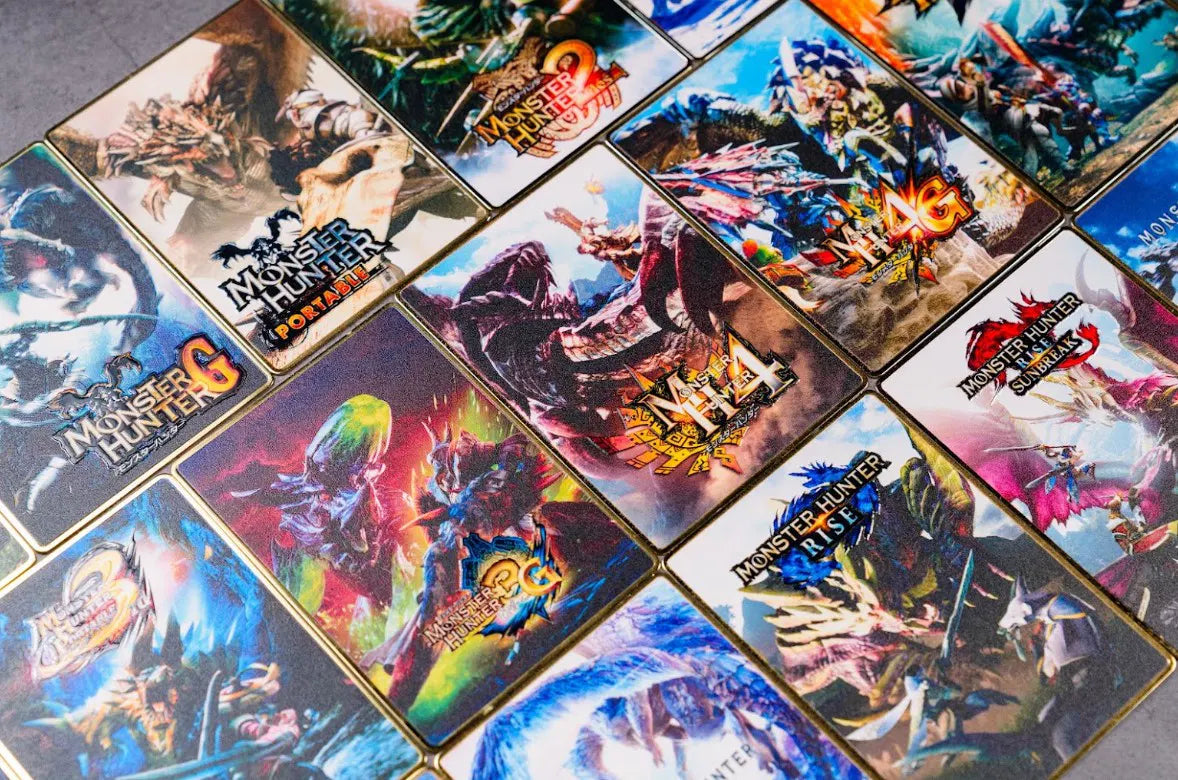 Monster Hunter Stainless Steel Card (18pcs)