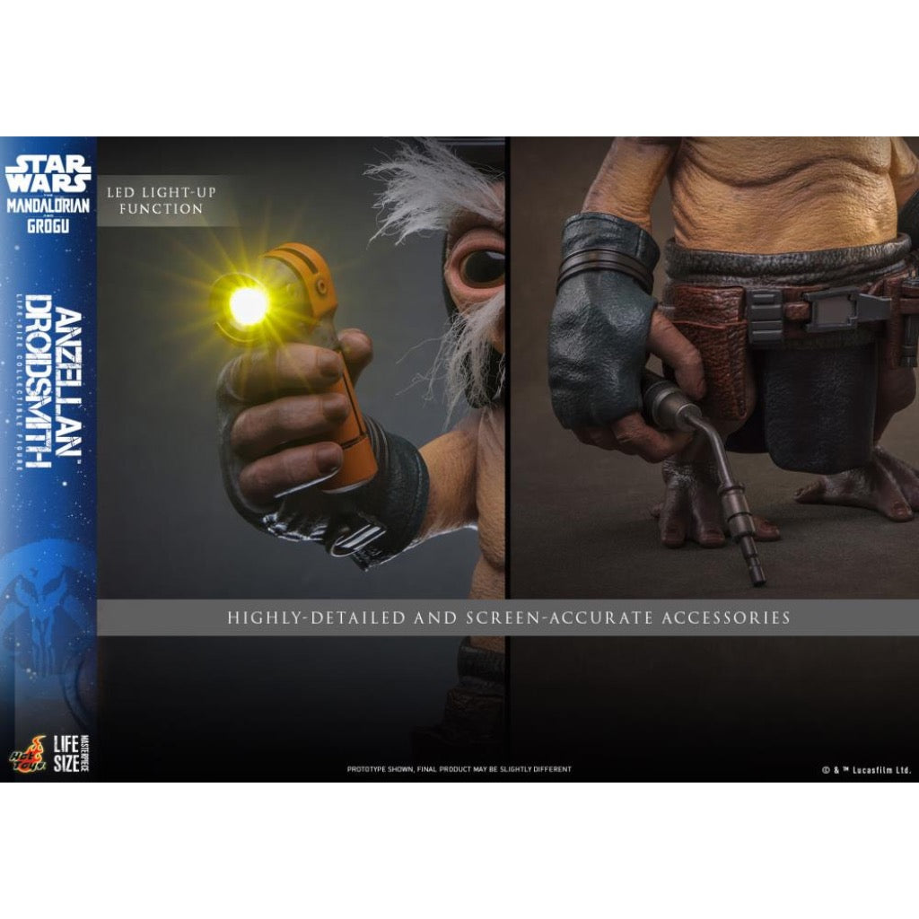 LMS017 The Mandalorian and Grogu - Anzellan Droidsmith Life-Size Collectible Figure