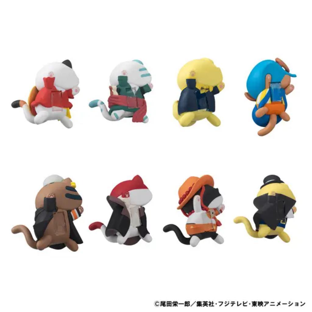 Mega Cat Project One Piece Nyan Piece Nyan Stickie (Box Of 8)