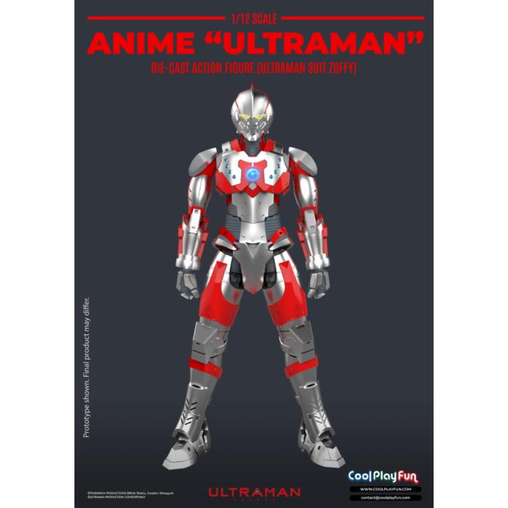 Diecast Action Figure - Ultraman - 1/12th Scale Ultraman Suit Zoffy