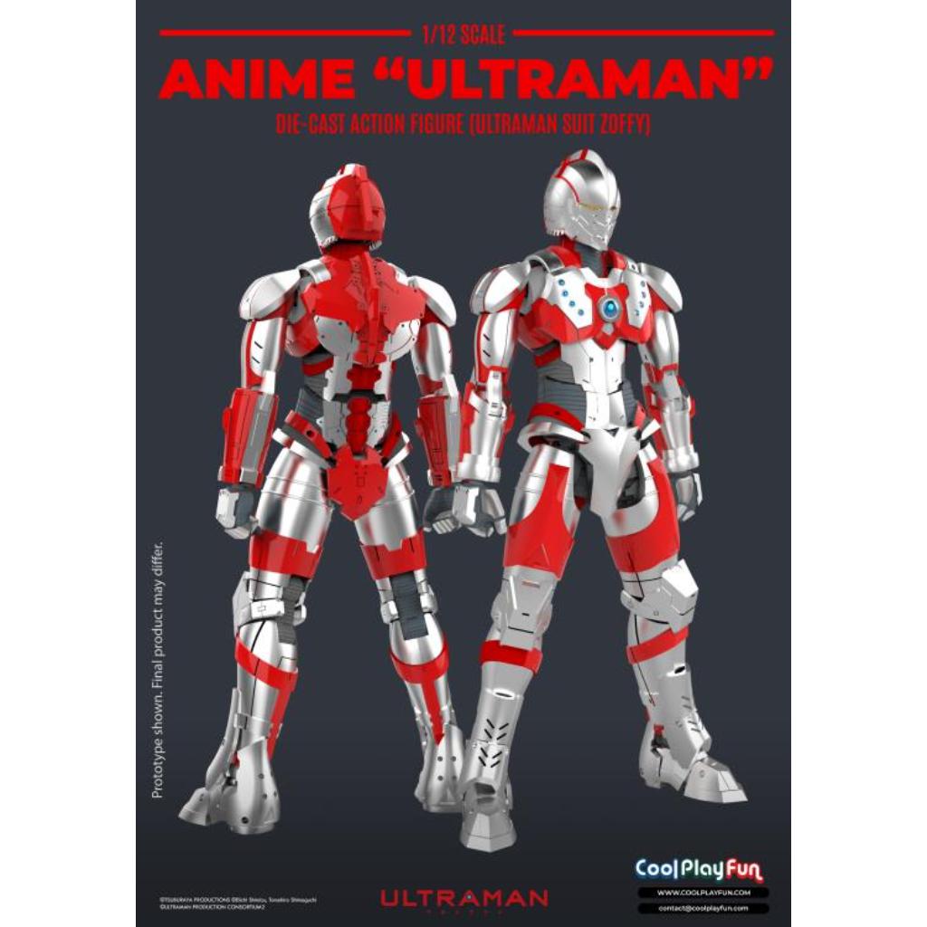 Diecast Action Figure - Ultraman - 1/12th Scale Ultraman Suit Zoffy