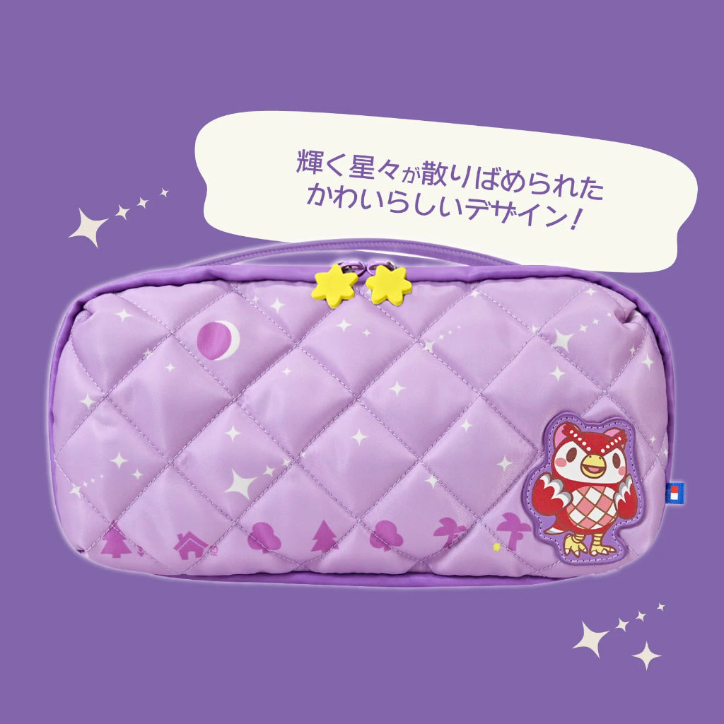 HORI Puff Pouch Animal Crossing: New Horizons Series for Nintendo Switch 2 - Purple (NSX-219A)