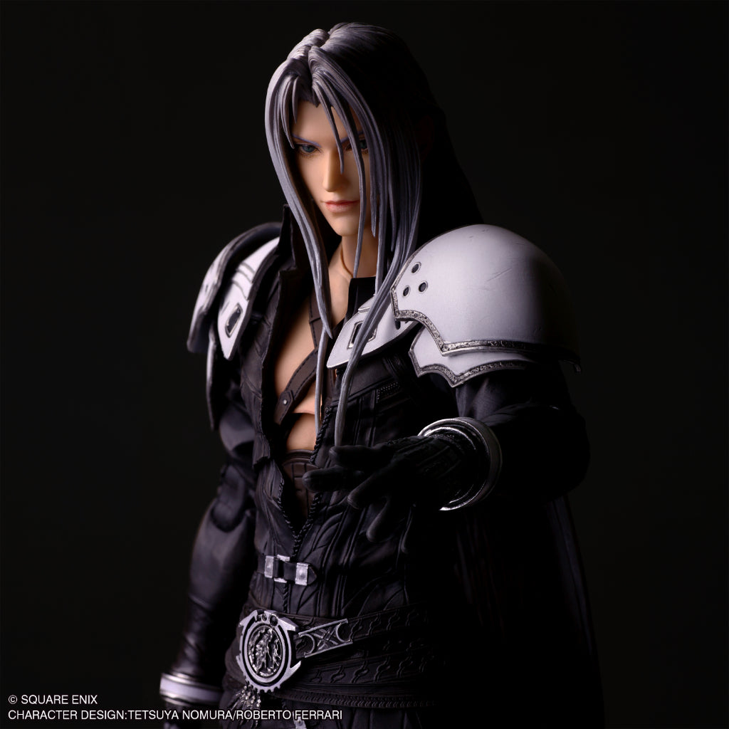 Final Fantasy VII Rebirth Play Arts Shin Action Figure - Sephiroth