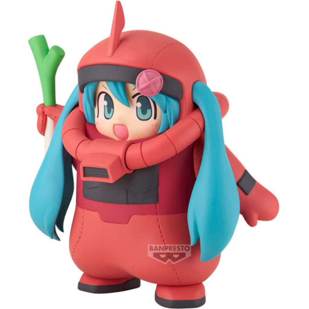 Banpresto Char's Zaku Costume Hatsune Miku Ver. Gundam 45th x Hatsune Miku Figure