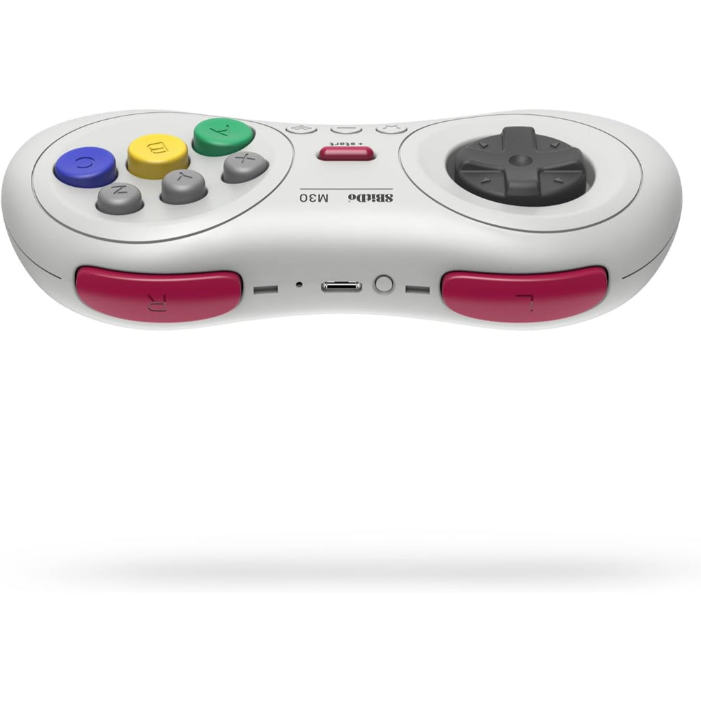 8Bitdo M30 Bluetooth Gamepad - White