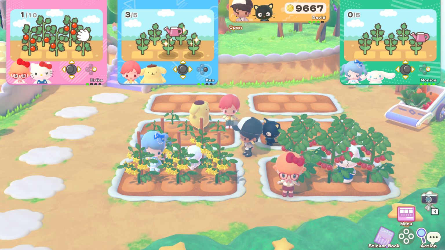 NS2 Hello Kitty Party Land (Game-Key Card) [Day One Edition]