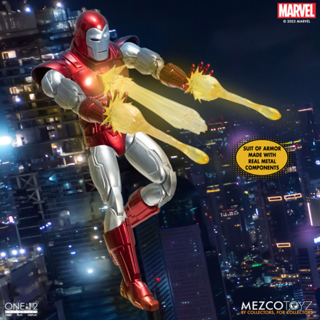 One:12 Collective - Iron Man: Silver Centurion