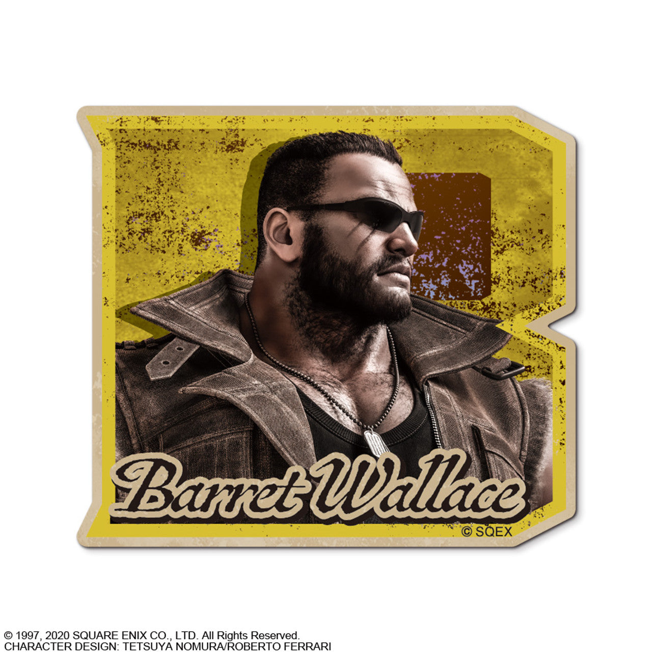 Square Enix Final Fantasy VII Remake Character Sticker