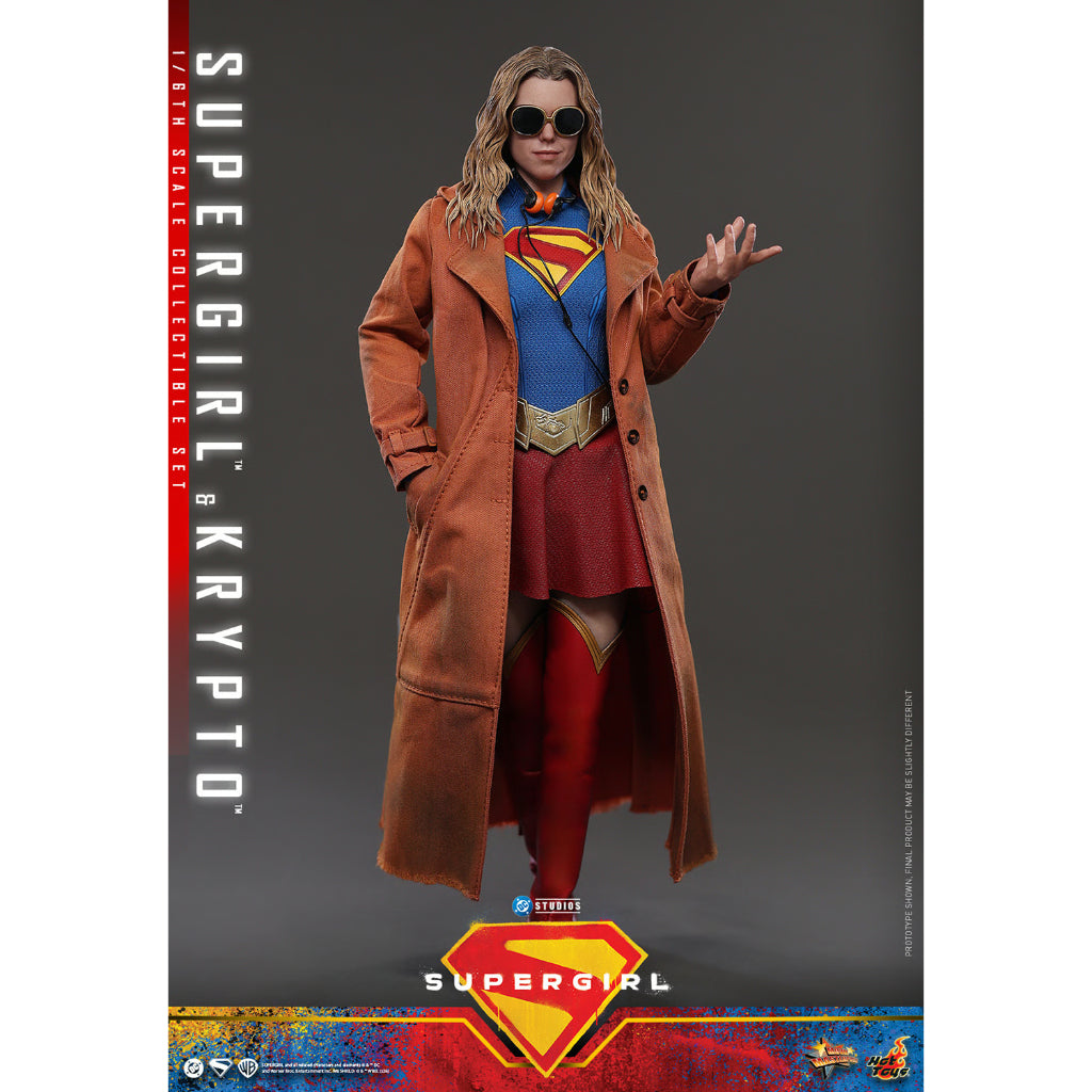 MMS869 Supergirl - 1/6th scale Supergirl & Krypto Collectible Set