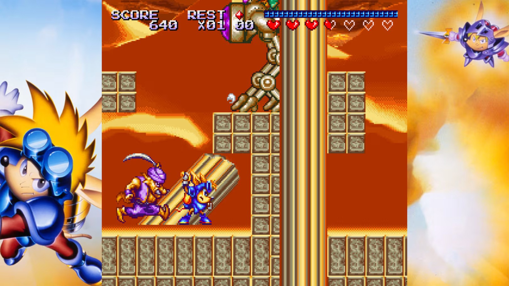 PS4 Rocket Knight Adventures: Re-Sparked [Classic Edition]