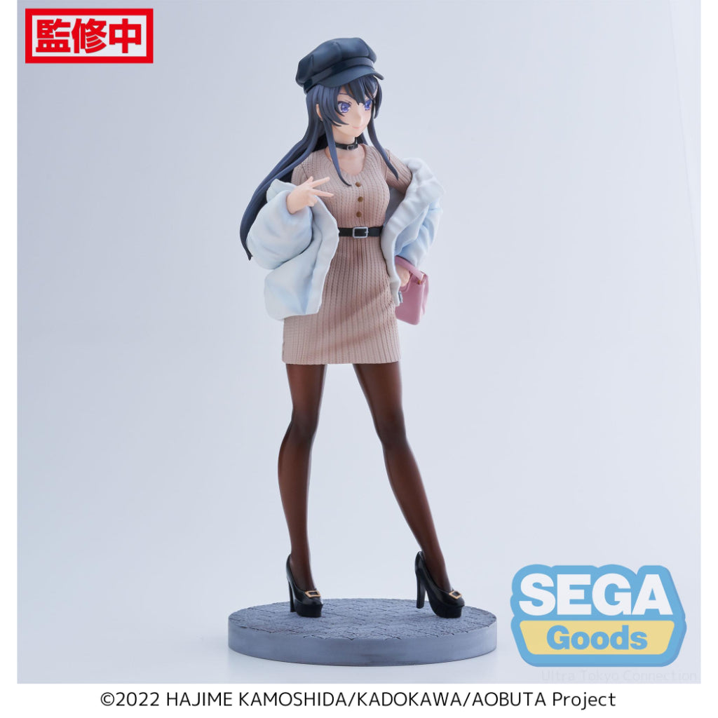 Sega Mai Sakurajima Casual Clothes Ver. Luminasta Rascal Does Not Dream of a Bunny Girl Senpai Figure