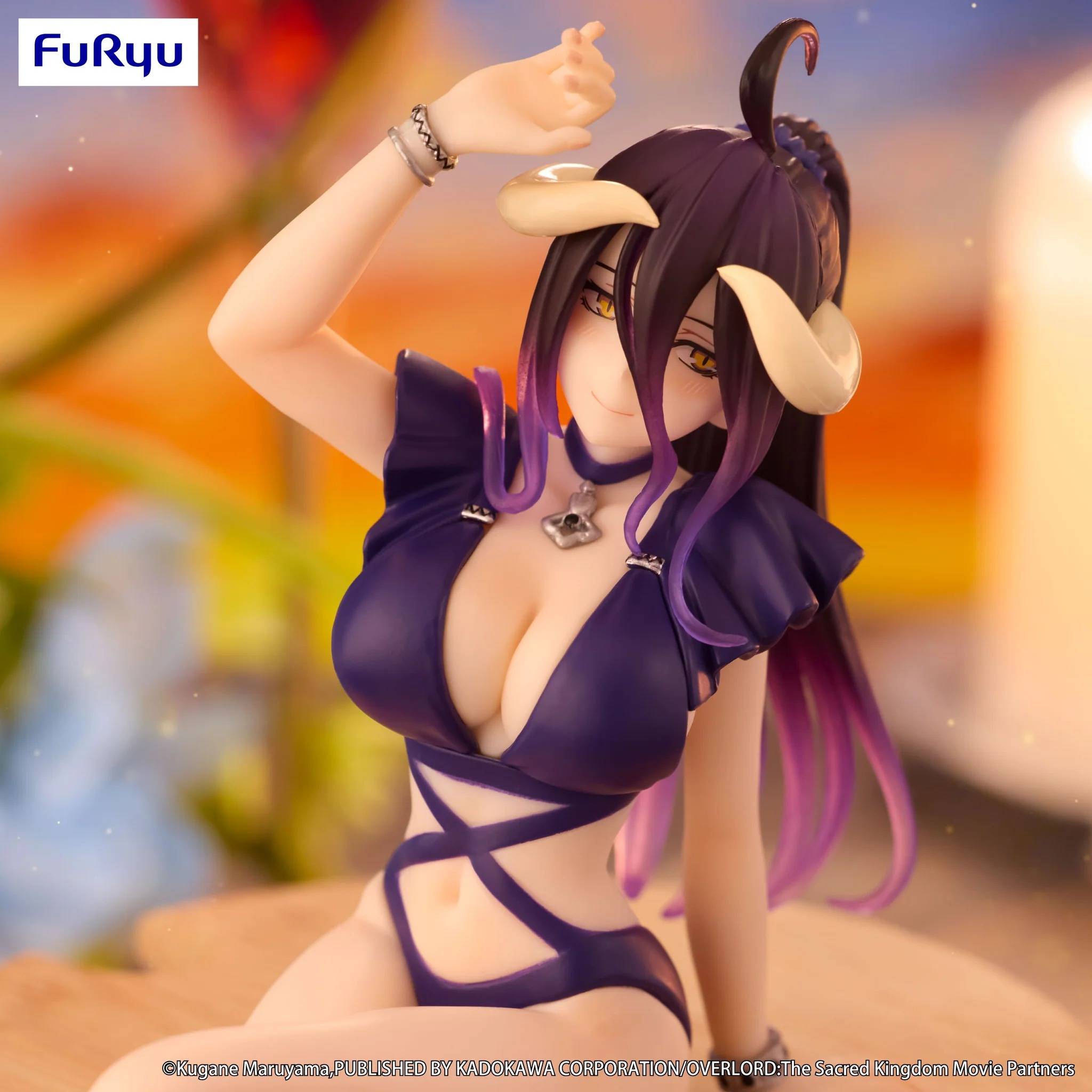 FuRyu Albedo Dark Swimsuit Purple Ver. Overlord Noodle Stopper