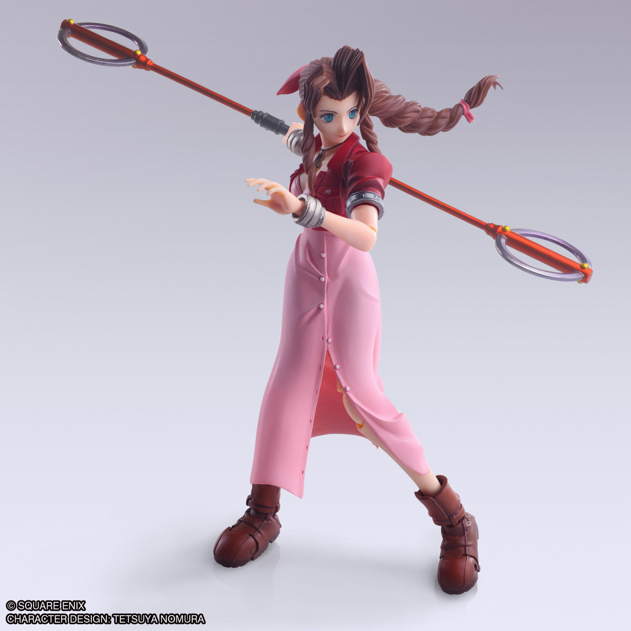 Final Fantasy VII Bring Arts Action Figure - Aerith Gainsborough Mythril Rod Ver.