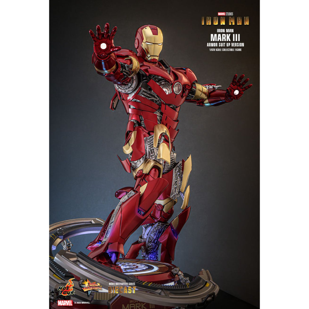 MMS825D72 - Iron Man 1/6th Scale Iron Man Mark III (Armor Suit Up Version)