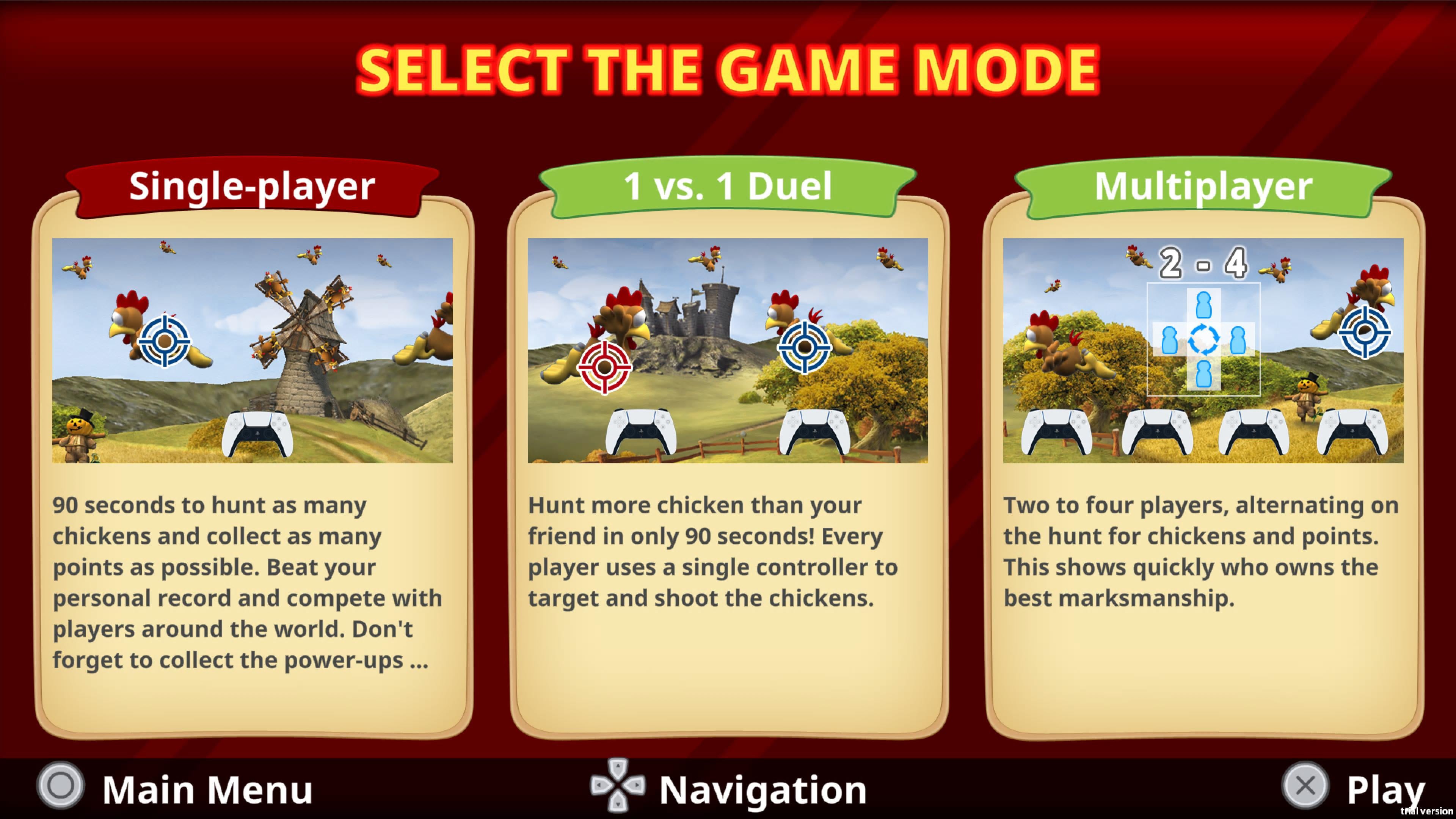 PS5 Crazy Chicken [Shooter Edition]