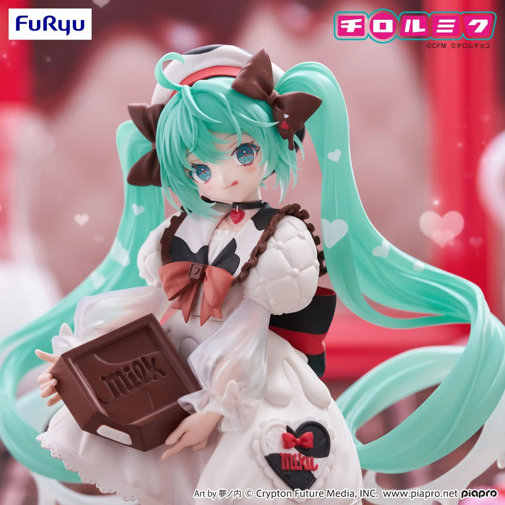 FuRyu Hatsune Miku x Tirol Choco Milk Ver Trio Try It Figure