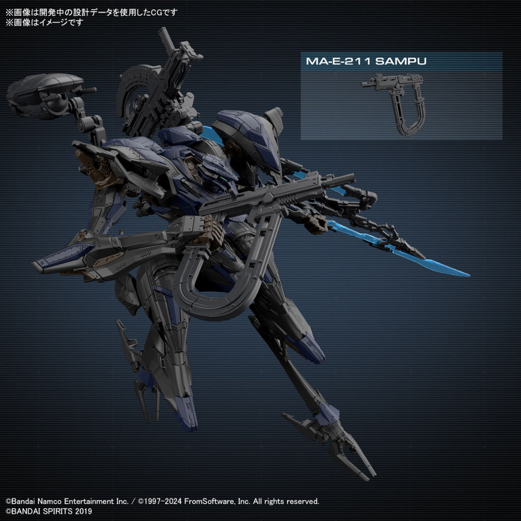 Bandai 30MM Armored Core VI Fires of the Rubicon Schneider Nachtriher/40E Steel Haze