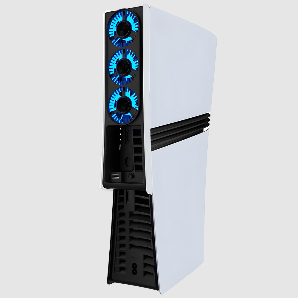 Gatz PS5 Pro Air-Flow Cooling Fan White