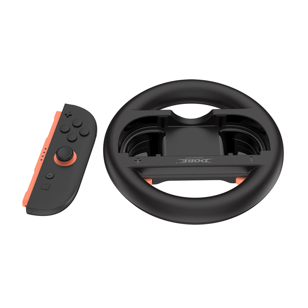 Dobe NS2 Controller Steering Wheel (2pcs) (TNS-3196 Black)