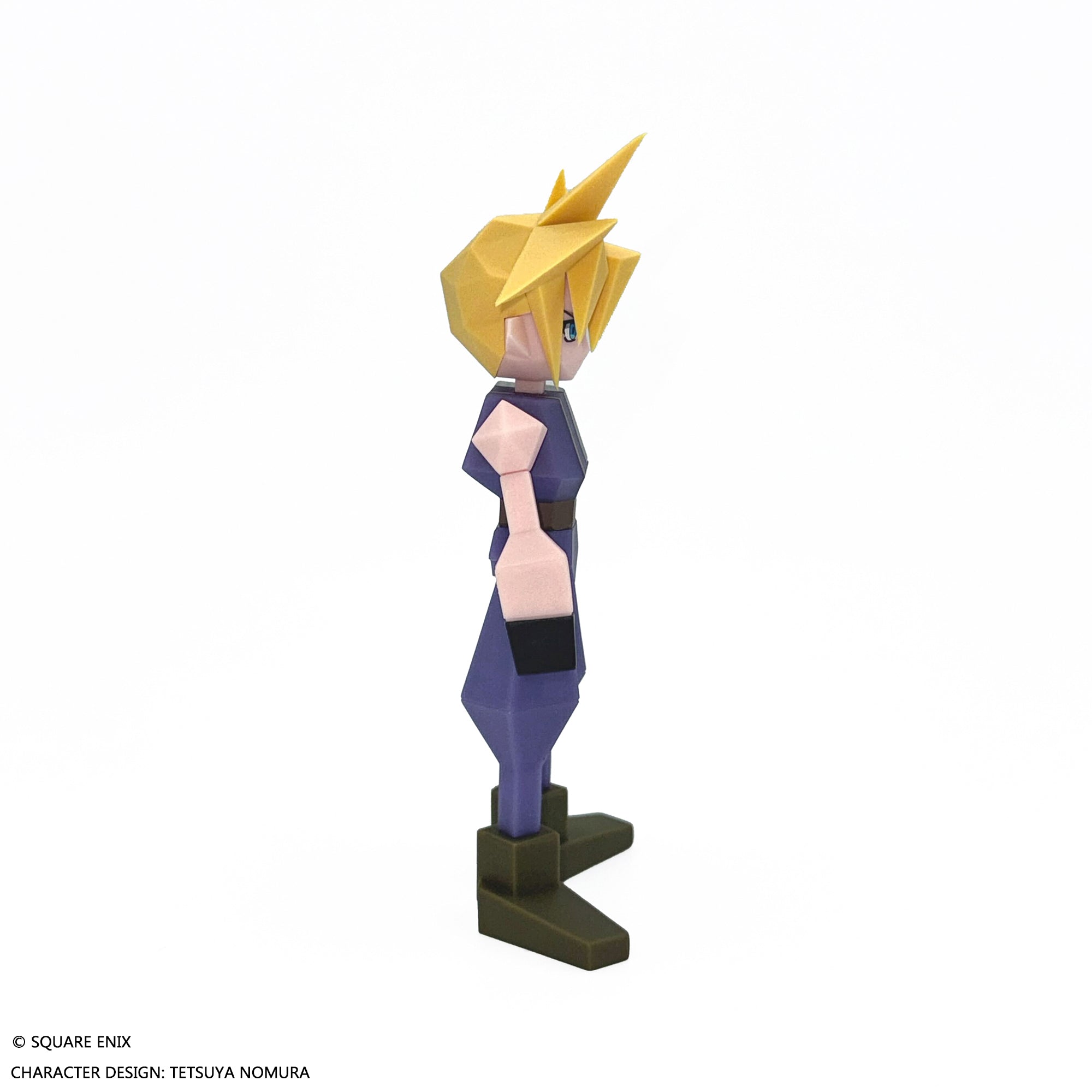 Final Fantasy VII Polygon Soft Vinyl Figure - Cloud Strife