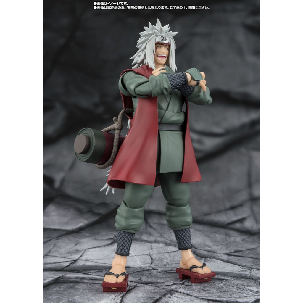 S.H.Figuarts JIRAIYA Hidden Leaf Heroic Master Sage (Sage Mode Set)