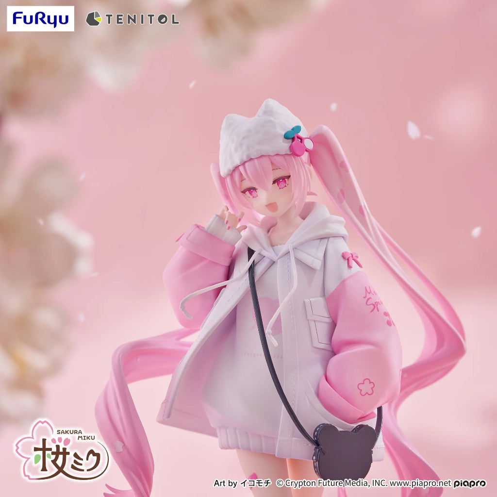 FuRyu TENITOL Sakura Miku Cool Style Hatsune Miku Figure