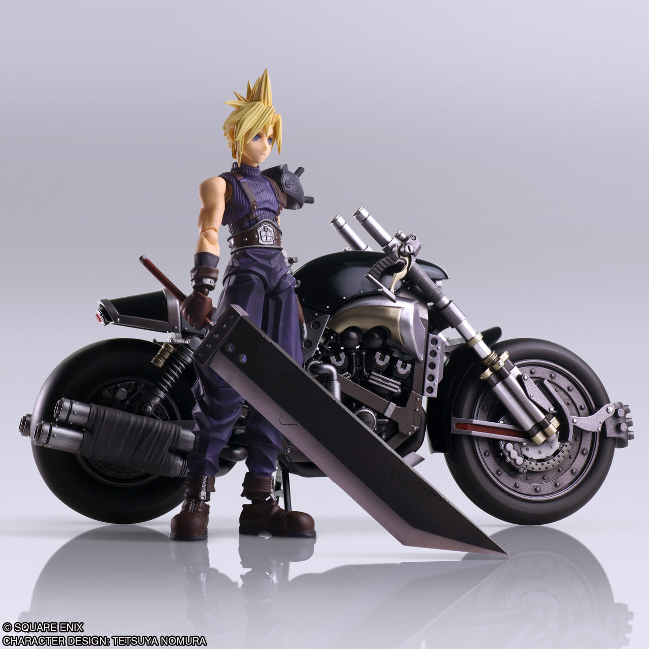 Final Fantasy VII Bring Arts Cloud Strife & Hardy-Daytona