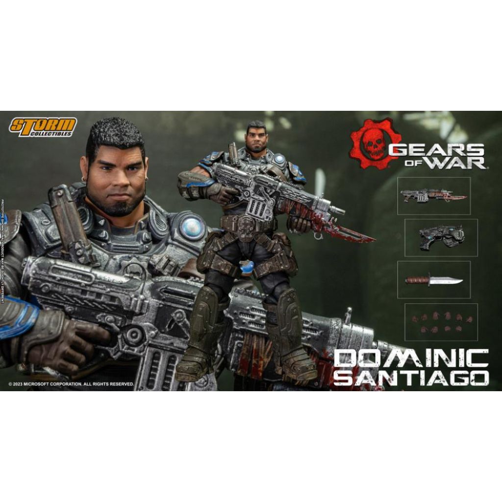 Gears of War - Dominic Santiago