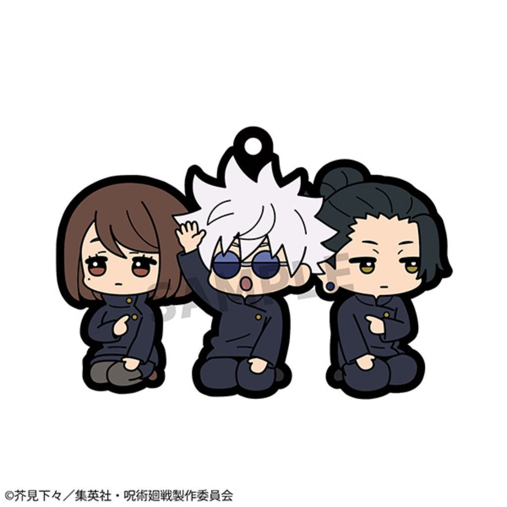 Rubber Mascot Buddycolle Jujutsu Kaisen Vol.4 Kaigyoku Gyokusetsu Box (Box Of 6)