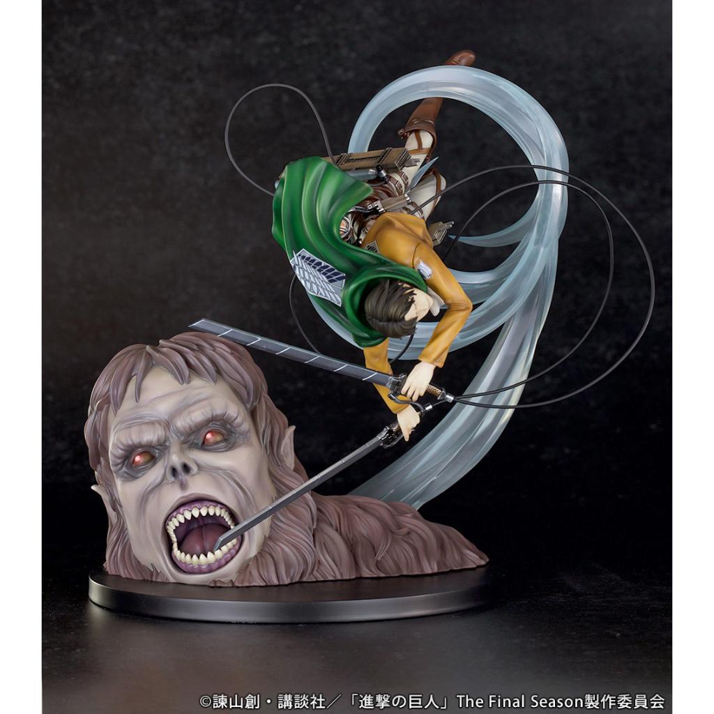 Attack On Titan - Scale Figure Levi Vs Beast Titan Ver.