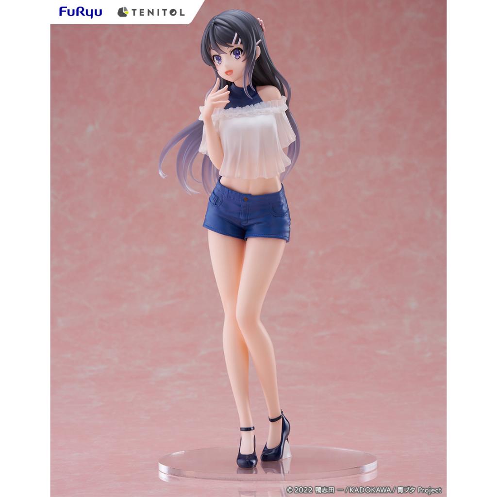 Rascal Does Not Dream Of Bunny Girl Senpai - Tenitol Tall Mai Sakurajima Figurine