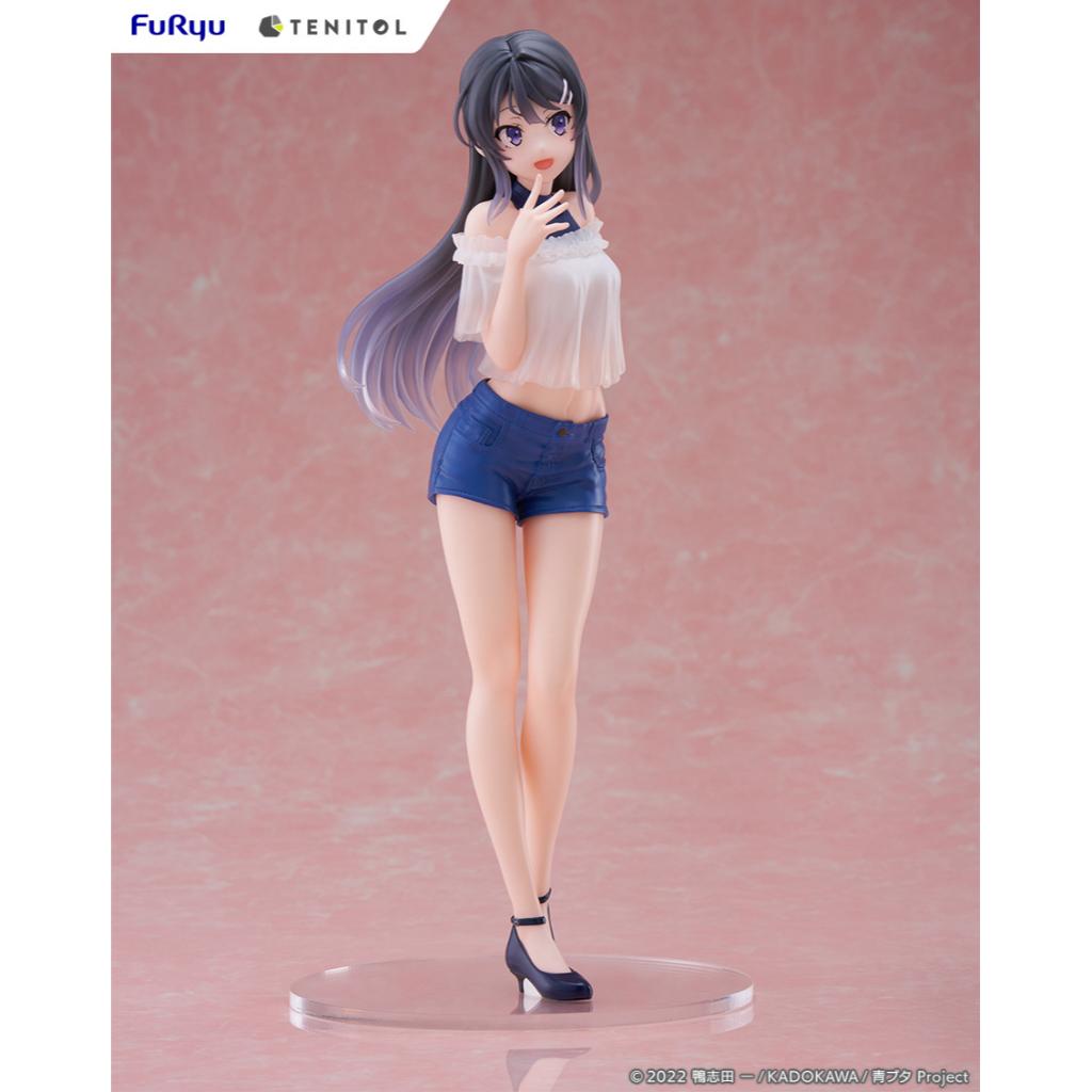 Rascal Does Not Dream Of Bunny Girl Senpai - Tenitol Tall Mai Sakurajima Figurine