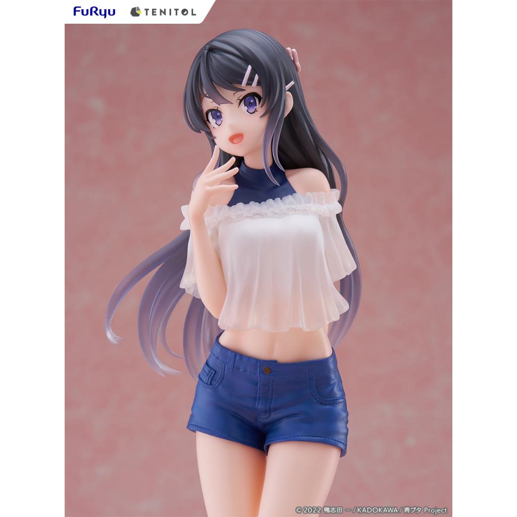 Rascal Does Not Dream Of Bunny Girl Senpai - Tenitol Tall Mai Sakurajima Figurine