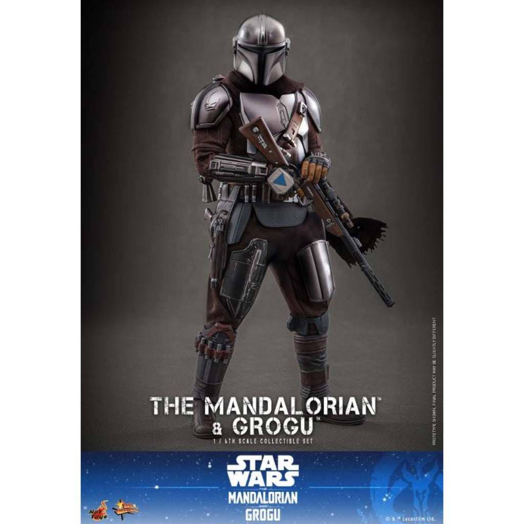 MMS871 The Mandalorian and Grogu - 1/6 The Mandalorian and Grogu Collectible Set
