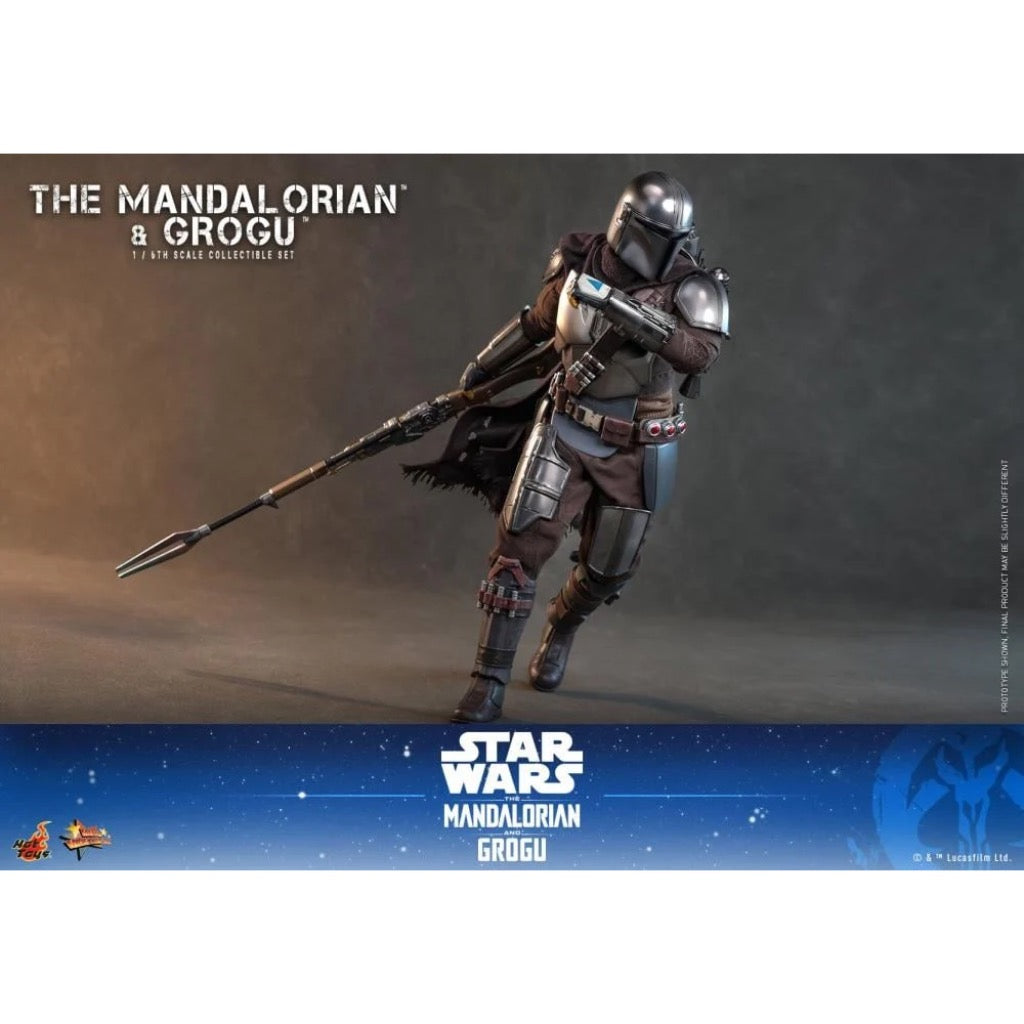 MMS871 The Mandalorian and Grogu - 1/6 The Mandalorian and Grogu Collectible Set