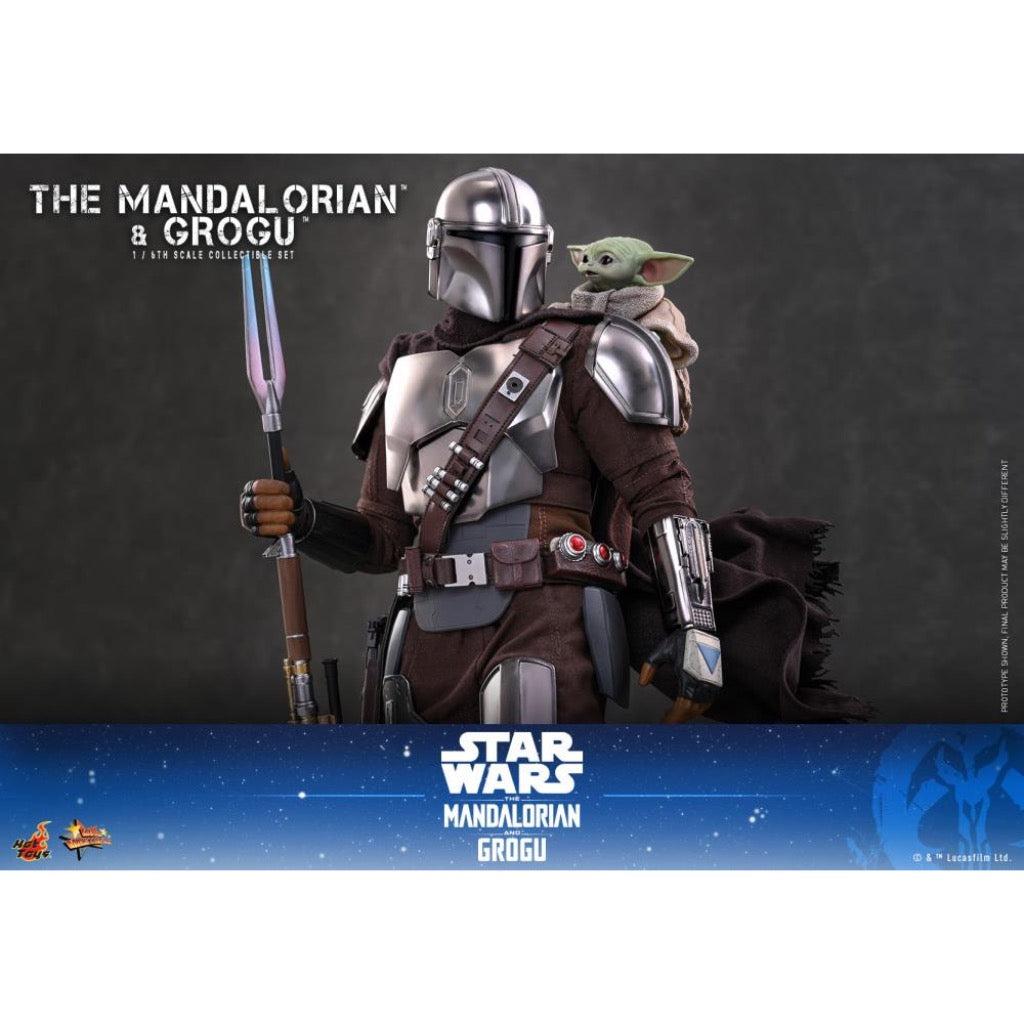 MMS871 The Mandalorian and Grogu - 1/6 The Mandalorian and Grogu Collectible Set