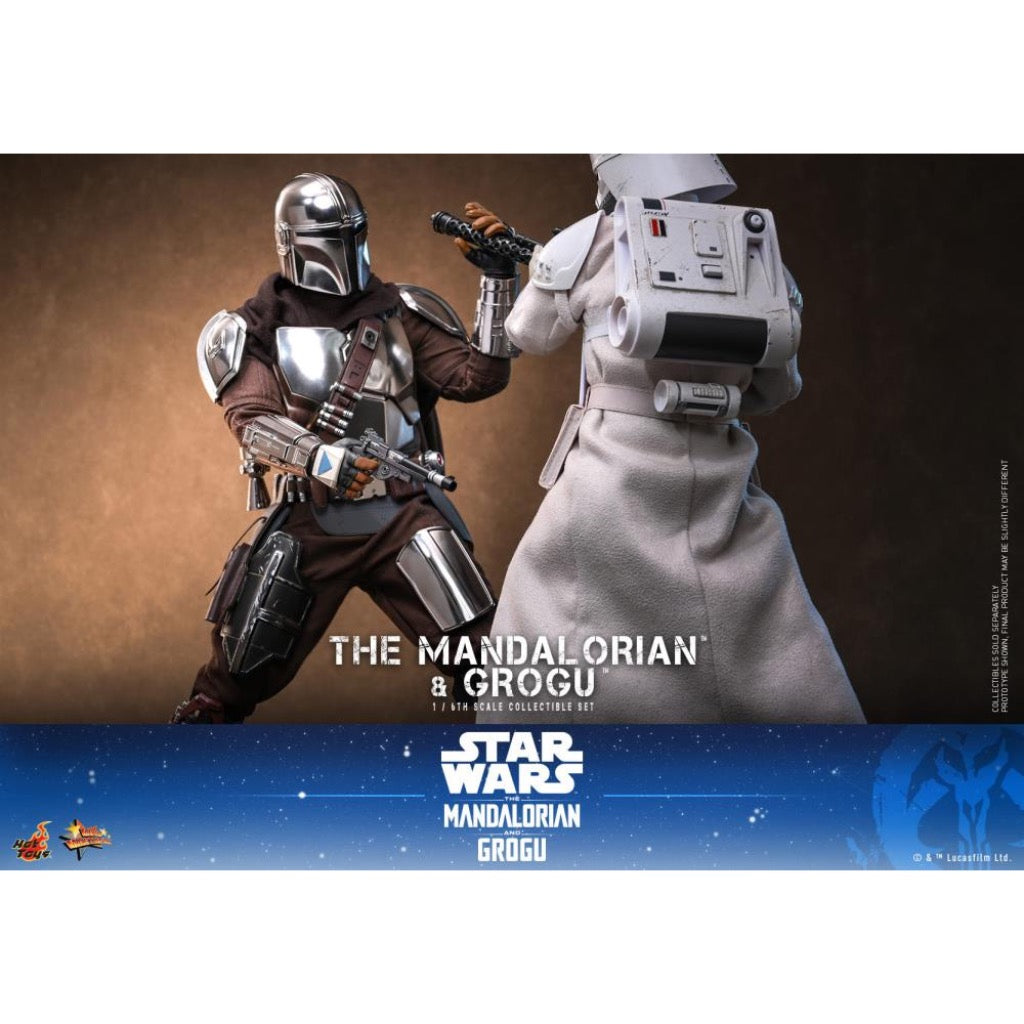 MMS871 The Mandalorian and Grogu - 1/6 The Mandalorian and Grogu Collectible Set