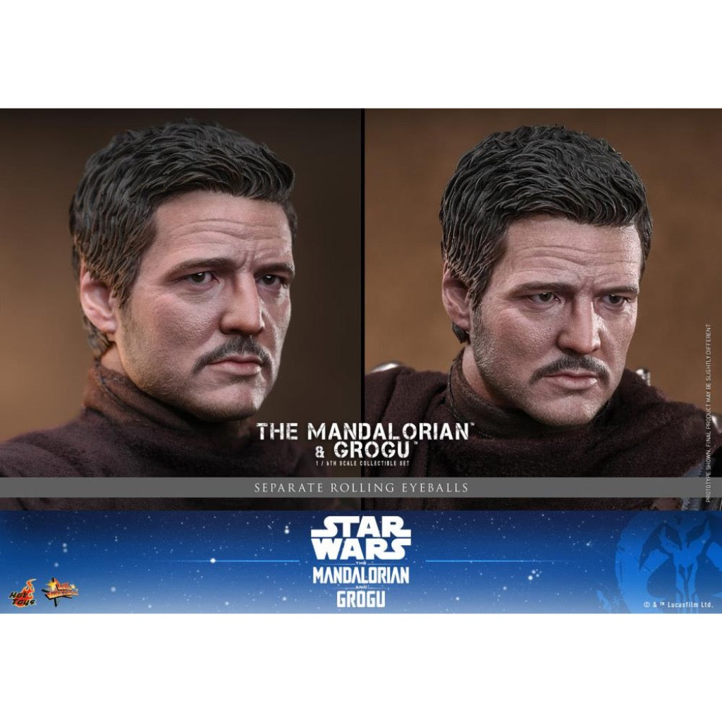 MMS871 The Mandalorian and Grogu - 1/6 The Mandalorian and Grogu Collectible Set