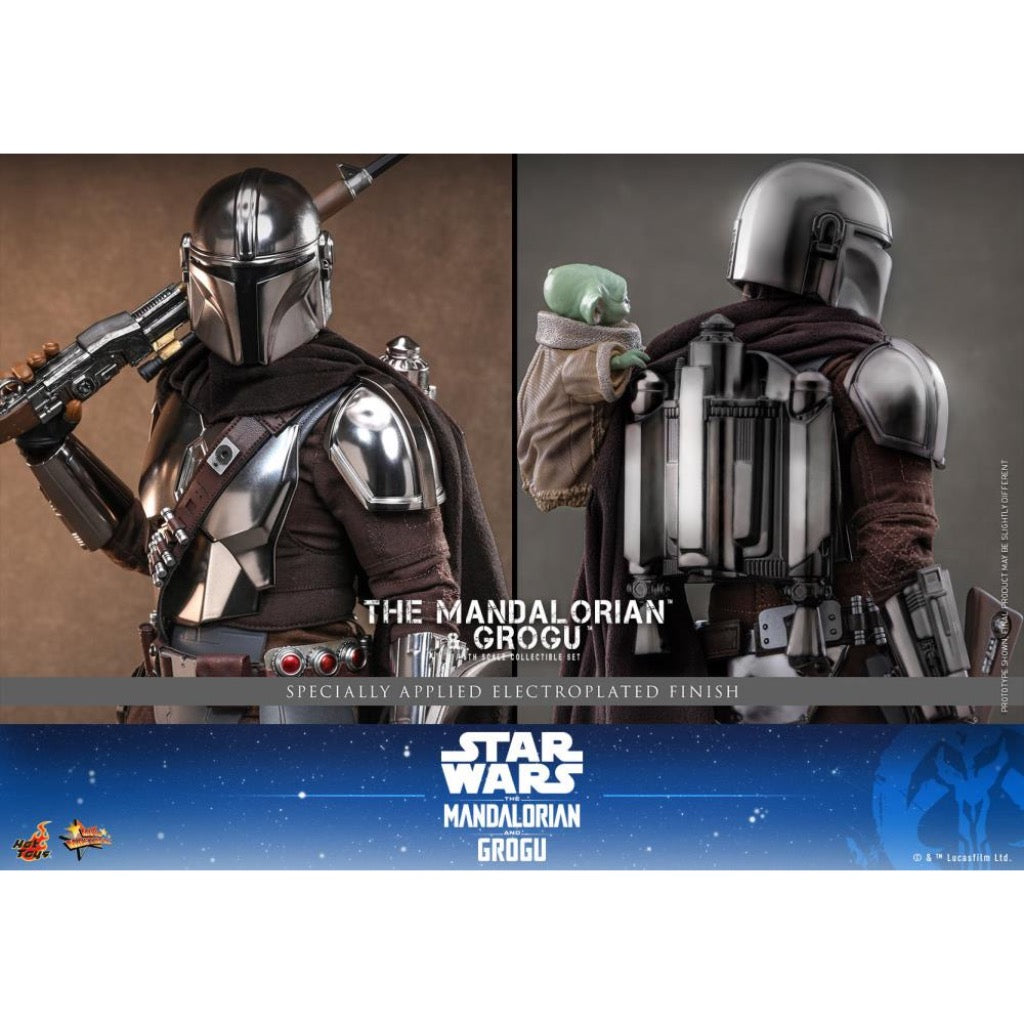 MMS871 The Mandalorian and Grogu - 1/6 The Mandalorian and Grogu Collectible Set