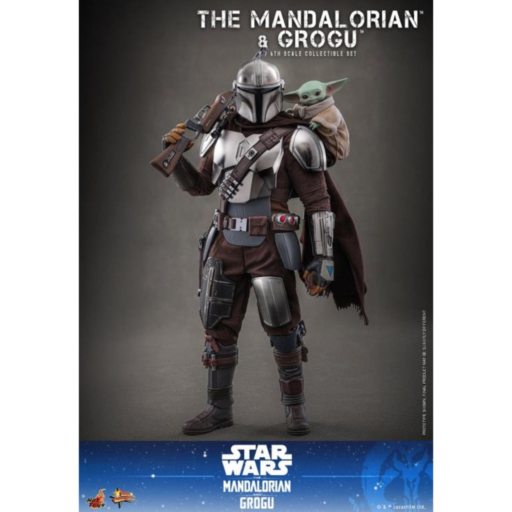 MMS871 The Mandalorian and Grogu - 1/6 The Mandalorian and Grogu Collectible Set