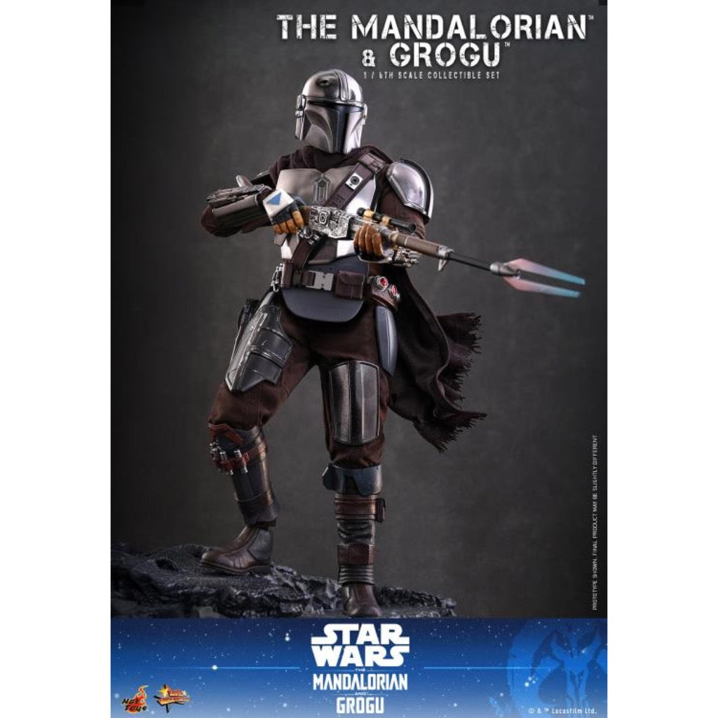 MMS871 The Mandalorian and Grogu - 1/6 The Mandalorian and Grogu Collectible Set