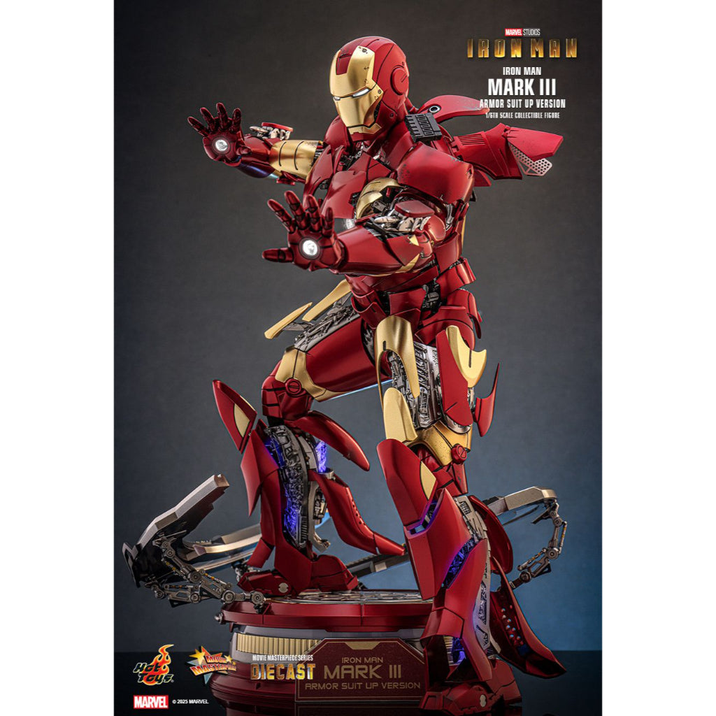 MMS825D72 - Iron Man 1/6th Scale Iron Man Mark III (Armor Suit Up Version)