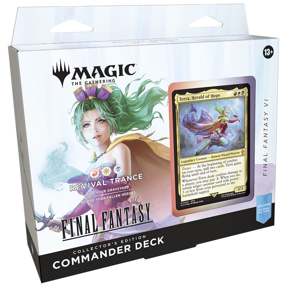 [DEPOSIT ONLY] Magic The Gathering Final Fantasy Commander Decks Collector's Edition Set (Set of 4)