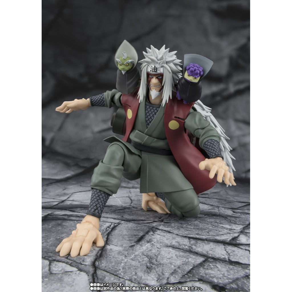 S.H.Figuarts JIRAIYA Hidden Leaf Heroic Master Sage (Sage Mode Set)