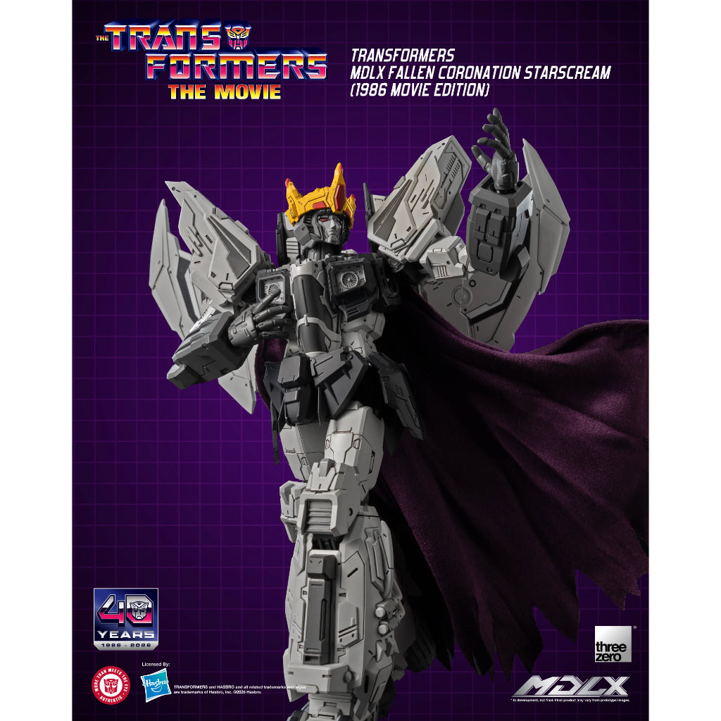 MDLX Scale Transformers - Fallen Coronation Starscream (1986 Movie Version) (Kelvin Sau Redesign)