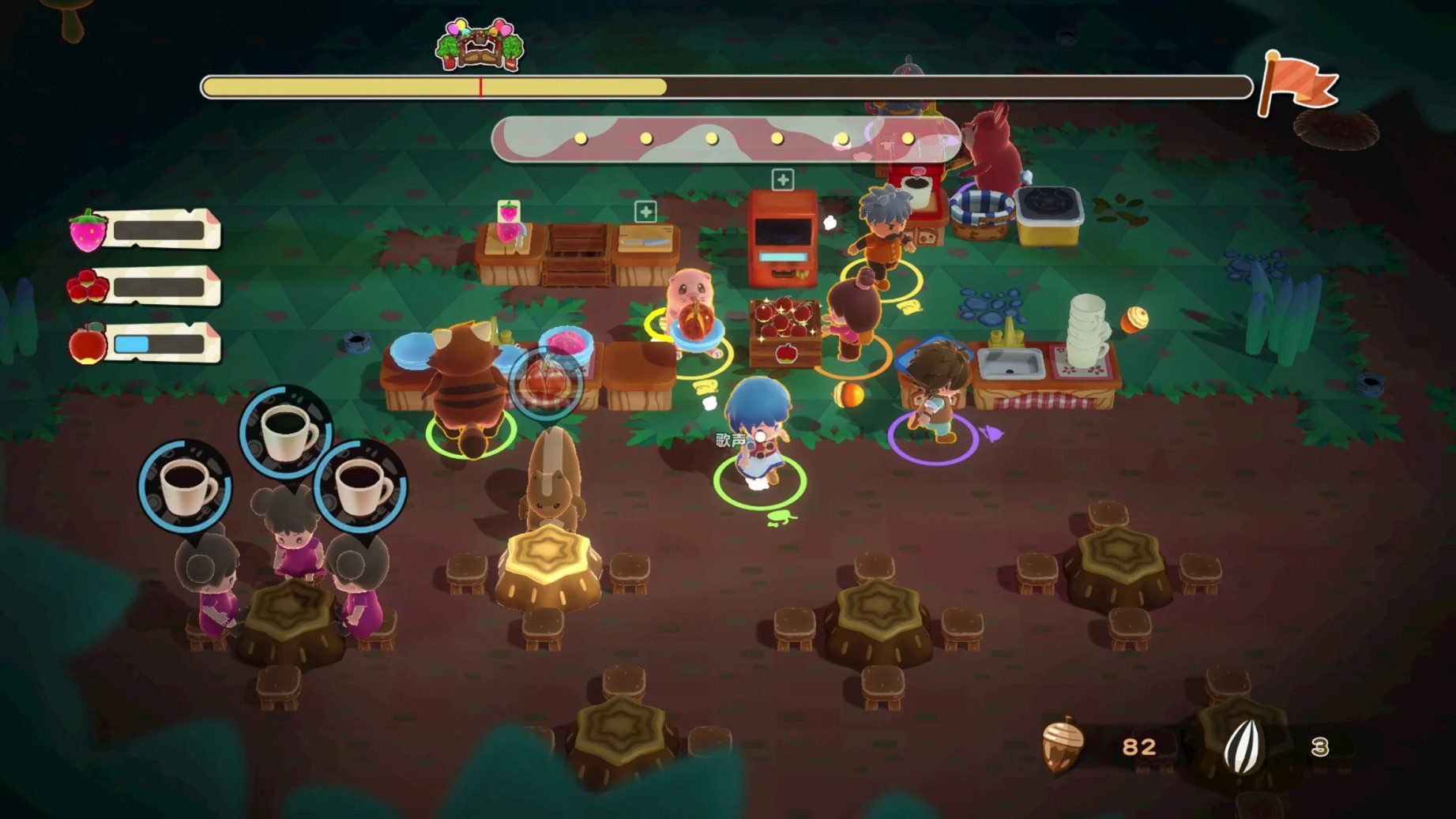 NS2 Ripple Island: Kyle And Cals Restaurant (Game-Key Card)